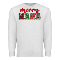 Oatmeal Heather Christmas merry mama Premium Sweatshirt - BarkalooDesign