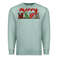 Seafoam Christmas merry mama Premium Sweatshirt - BarkalooDesign