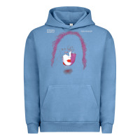 Pigment Pebble Blue KISS  1978 Paul Stanley Urban Hoodie - trangStudio