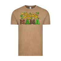 Vintage Coffee lucky mama st patricks day Vintage Tee - Jasminsmagicworld