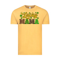 Vintage Mustard lucky mama st patricks day Vintage Tee - Jasminsmagicworld