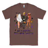 Chestnut Get in ghoulies were going haunting Classic Tee - NancyCooperArtShop