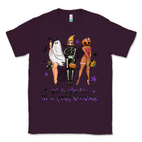 Plum Get in ghoulies were going haunting Classic Tee - NancyCooperArtShop
