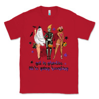 Red Get in ghoulies were going haunting Classic Tee - NancyCooperArtShop
