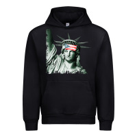 Black Puerto Rico Resiste Statue of Liberty Puerto Rican Flag Urban Hoodie - trangStudio
