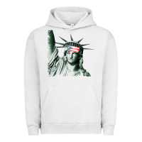 Pigment Lunar Rock Puerto Rico Resiste Statue of Liberty Puerto Rican Flag Urban Hoodie - trangStudio
