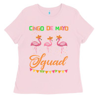 Bubblegum Pink Cinco De Mayo Squad Ladies Tee - Bettercallsaul