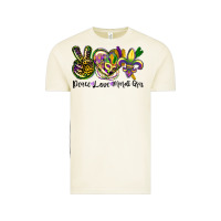 Vintage Arctic peace love mardi gras Vintage Tee - CowGirlArtShop
