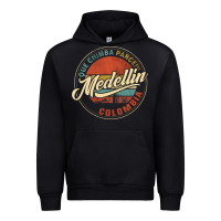 Black Que Chimba Parce Medellin Bandera Antioquia Colombia Paisa Urban Hoodie - trangStudio