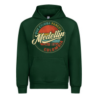 Forest Green Que Chimba Parce Medellin Bandera Antioquia Colombia Paisa Urban Hoodie - trangStudio