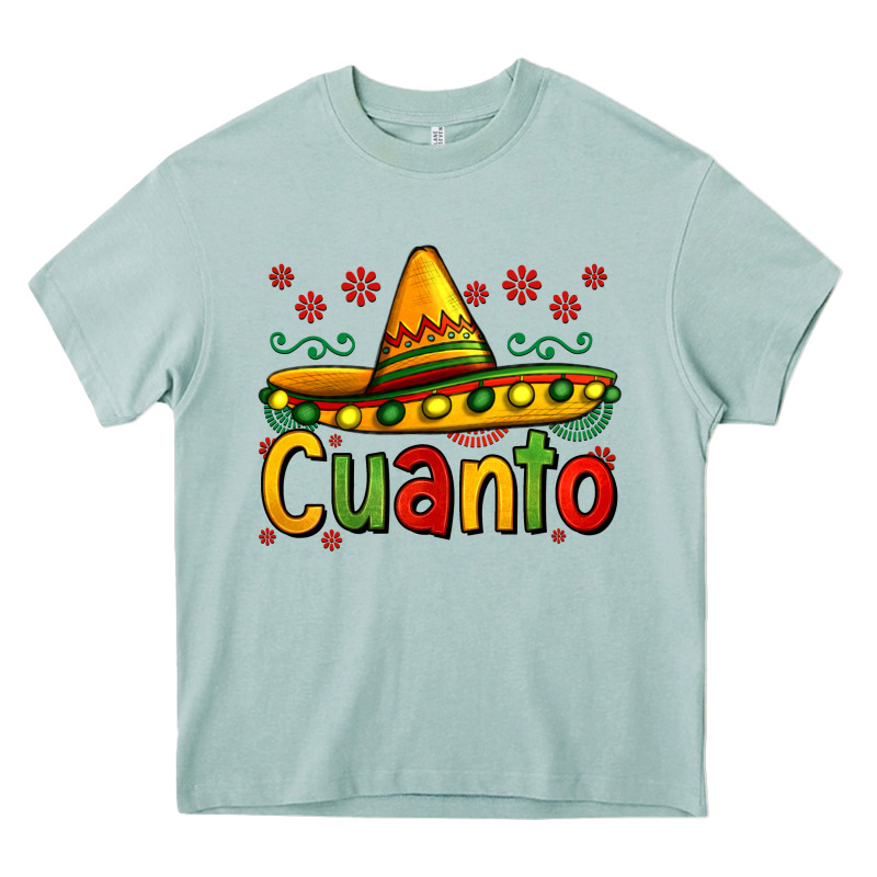 Cuanto My Fourth Mexican Birthday Heavy Core Tee by Jasminsmagicworld | Teevron