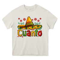 Cream Cuanto my fourth mexican birthday Heavy Core Tee - Jasminsmagicworld