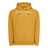 Pigment Peanut Butter Lake Champlain Oars Graphic Urban Hoodie - trangStudio