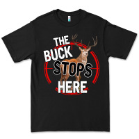 Black The Bucks Stops Here Premium Tee - Bettercallsaul