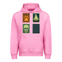 Fuchsia Pink Inscryption Psychological Horror Card Categories Game Halloween Scary  Urban Hoodie - trangStudio