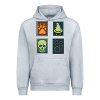 Heather Grey Inscryption Psychological Horror Card Categories Game Halloween Scary  Urban Hoodie - trangStudio