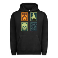 Pigment Black Inscryption Psychological Horror Card Categories Game Halloween Scary  Urban Hoodie - trangStudio