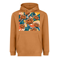 Meerkat football smiley face Heavyweight Hoodie - BarkalooDesign