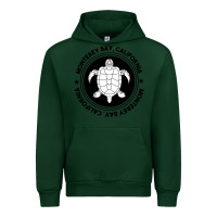 Forest Green Diving at Monterey Bay, California Urban Hoodie - trangStudio