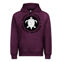 Mauve Wine Diving at Monterey Bay, California Urban Hoodie - trangStudio