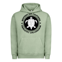 Pigment Oil Green Diving at Monterey Bay, California Urban Hoodie - trangStudio