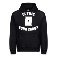 Black Cool Magician Is This Your Card Illusionist Urban Hoodie - trangStudio