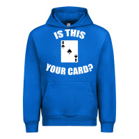 Cobalt Cool Magician Is This Your Card Illusionist Urban Hoodie - trangStudio