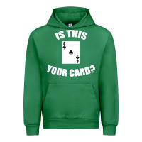 Emerald Cool Magician Is This Your Card Illusionist Urban Hoodie - trangStudio