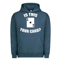 Pigment Midnight Navy Cool Magician Is This Your Card Illusionist Urban Hoodie - trangStudio