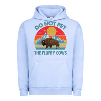 Pigment Grape Ice Do Not Pet The Fluffy Cows Vintage Urban Hoodie - trangStudio