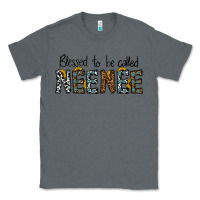 Charcoal Heather blessed to be called neenee Classic Tee - CowhideDigitalArt