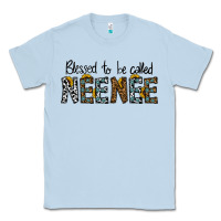 Dusty Blue blessed to be called neenee Classic Tee - CowhideDigitalArt
