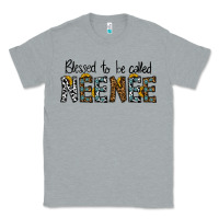 Heather Grey blessed to be called neenee Classic Tee - CowhideDigitalArt