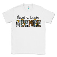 White blessed to be called neenee Classic Tee - CowhideDigitalArt