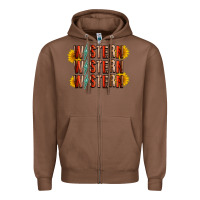 Chestnut western sunflower Zipper Hoodie - RacoonDesign