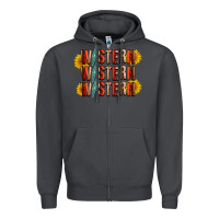 Smoke western sunflower Zipper Hoodie - RacoonDesign