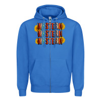 True Royal western sunflower Zipper Hoodie - RacoonDesign