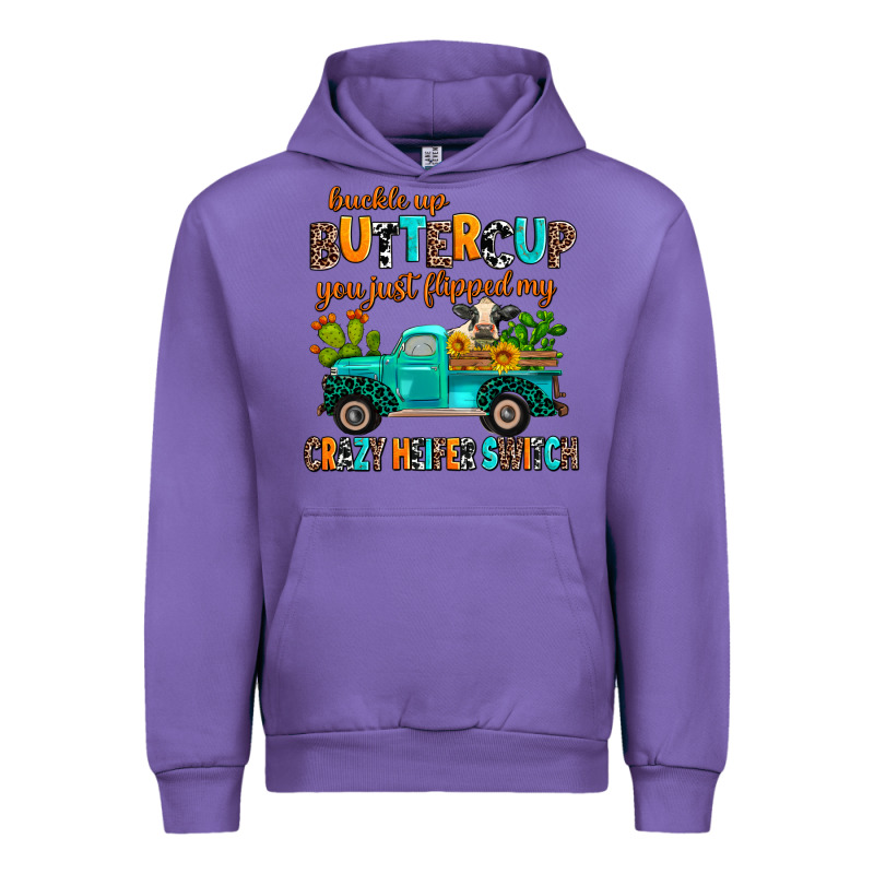 Buckle Up Buttercup You Just Flipped My Crazy Heif Urban Hoodie by AdoDesignShop | Teevron
