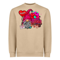 Mushroom happy valentine's day Heavyweight Sweatshirt - CowhideDigitalArt