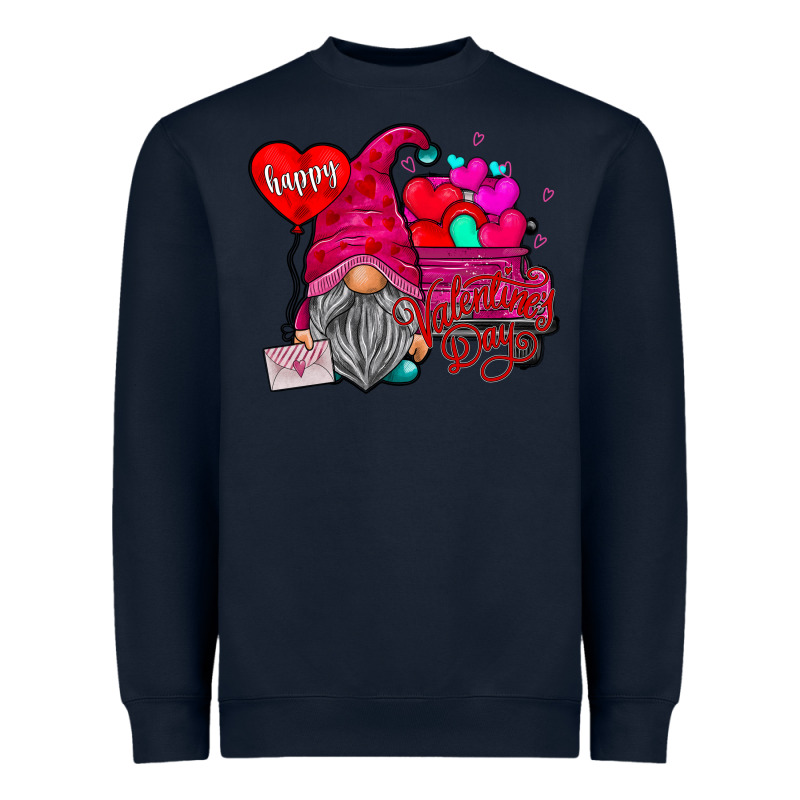 Happy Valentine's Day Heavyweight Sweatshirt by CowhideDigitalArt | Teevron