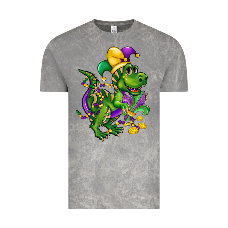 Mardi Gras Trex Vintage Tee by CowGirlArtShop | Teevron