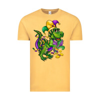 Vintage Mustard mardi gras trex Vintage Tee - CowGirlArtShop