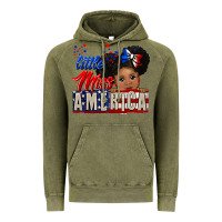 Vintage Olive little miss america black girl peekaboo Vintage Hoodie - CowGirlArtShop
