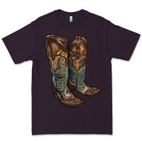 Plum cowgirl boots Premium Tee - RanaPortraitStore
