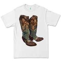 White cowgirl boots Premium Tee - RanaPortraitStore