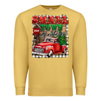 Antique Gold small town christmas Premium Sweatshirt - BarkalooDesign