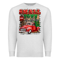 Oatmeal Heather small town christmas Premium Sweatshirt - BarkalooDesign