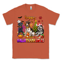 Copper happy hallothanksmas dogs Classic Tee - texasbilliewilder