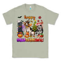 Matcha happy hallothanksmas dogs Classic Tee - texasbilliewilder