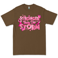 Cacao stronger than the storm breast cancer Premium Tee - RanaPortraitStore